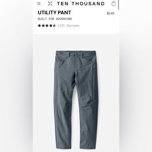 Ten Thousand Utility Military Grade Pant - Gray